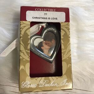 DELETING SOON Christmas is Love Ornament 2009 Holiday tree ornament